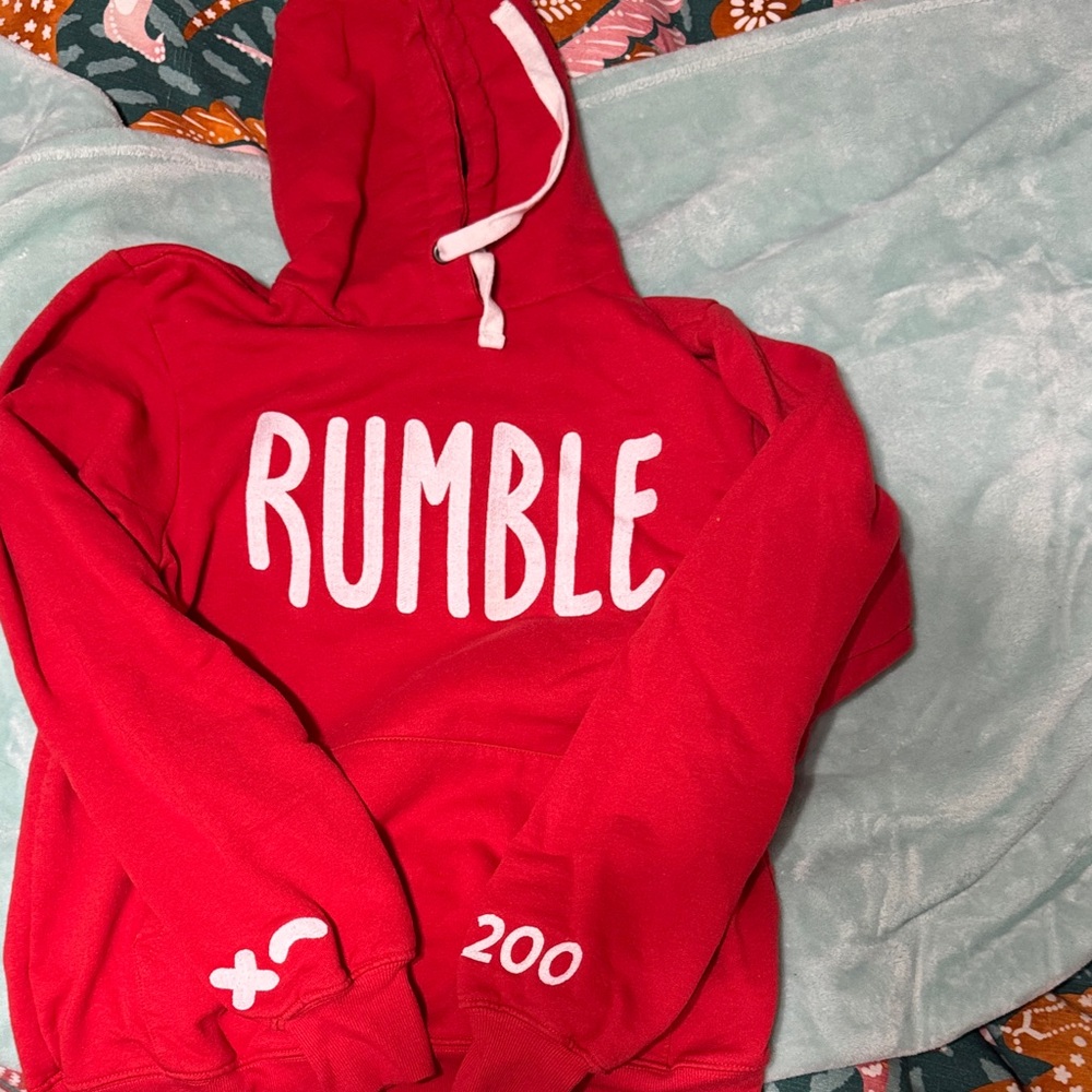 Rumble boxing 200 class sweatshirt